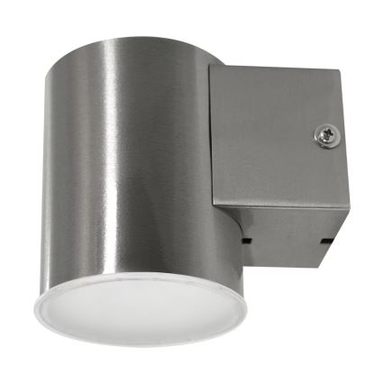 LED Aussen Wandleuchte NIVERO LED/6,5W IP44 Chrom matt