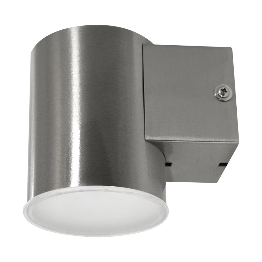 LED Aussen Wandleuchte NIVERO LED/6,5W IP44 Chrom matt