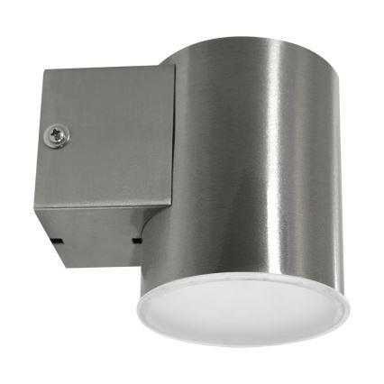 LED Aussen Wandleuchte NIVERO LED/6,5W IP44 Chrom matt