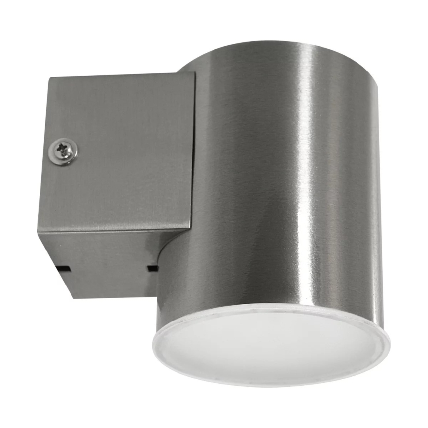 LED Aussen Wandleuchte NIVERO LED/6,5W IP44 Chrom matt