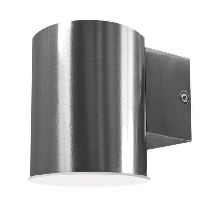 LED Aussen Wandleuchte NIVERO LED/6,5W IP44 Chrom matt