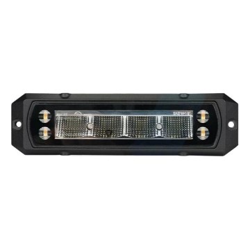 LED Autoscheinwerfer DUO BLACK LED/32W/9-36V IP69 6000K rechteckig