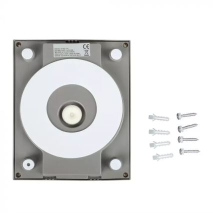LED Auβen-Wandbeleuchtung 1xLED/12W/230V 6400K