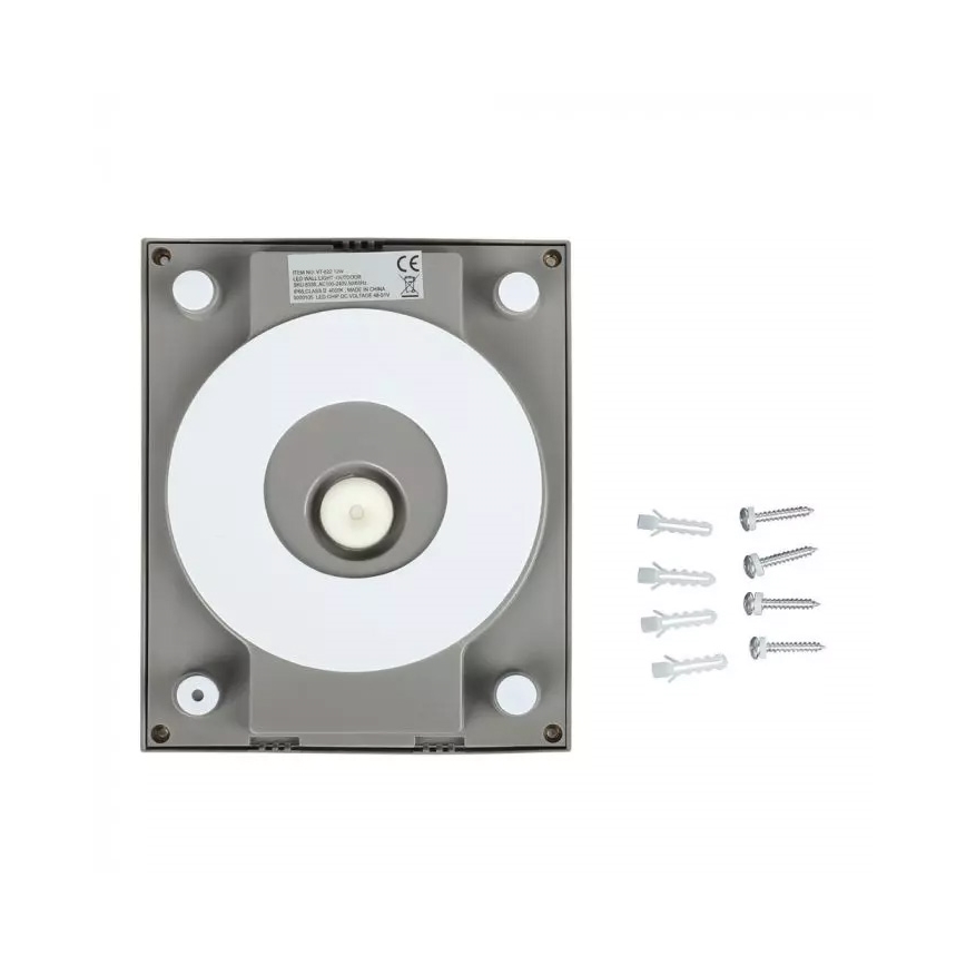 LED Auβen-Wandbeleuchtung 1xLED/12W/230V 6400K