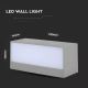 LED Auβen-Wandbeleuchtung 1xLED/12W/230V IP65 3000K