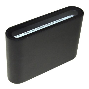 LED Auβen-Wandbeleuchtung FLOW LED/3W/230V IP54 schwarz