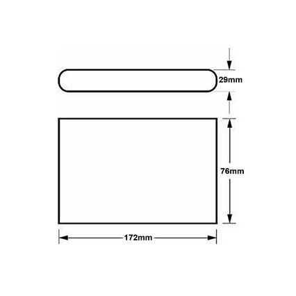 LED Auβen-Wandbeleuchtung FLOW LED/6W/230V IP54 schwarz