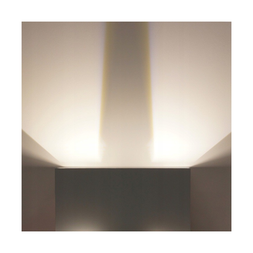 LED Auβen-Wandbeleuchtung LED/12W/230V IP54 schwarz