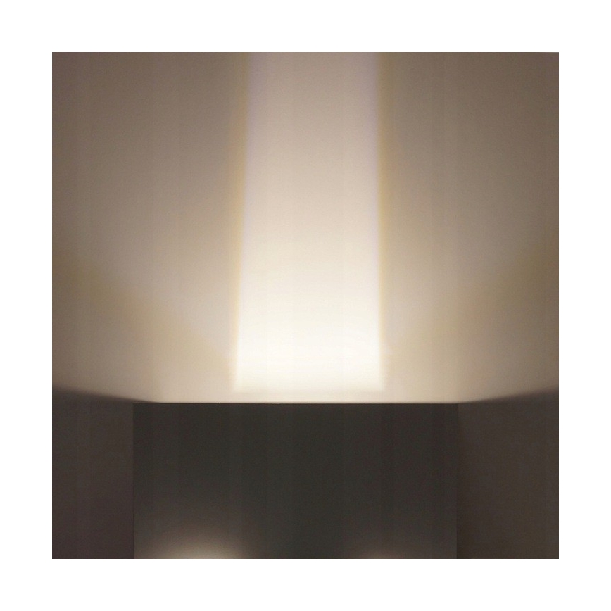 LED Auβen-Wandbeleuchtung LED/12W/230V IP54 weiß