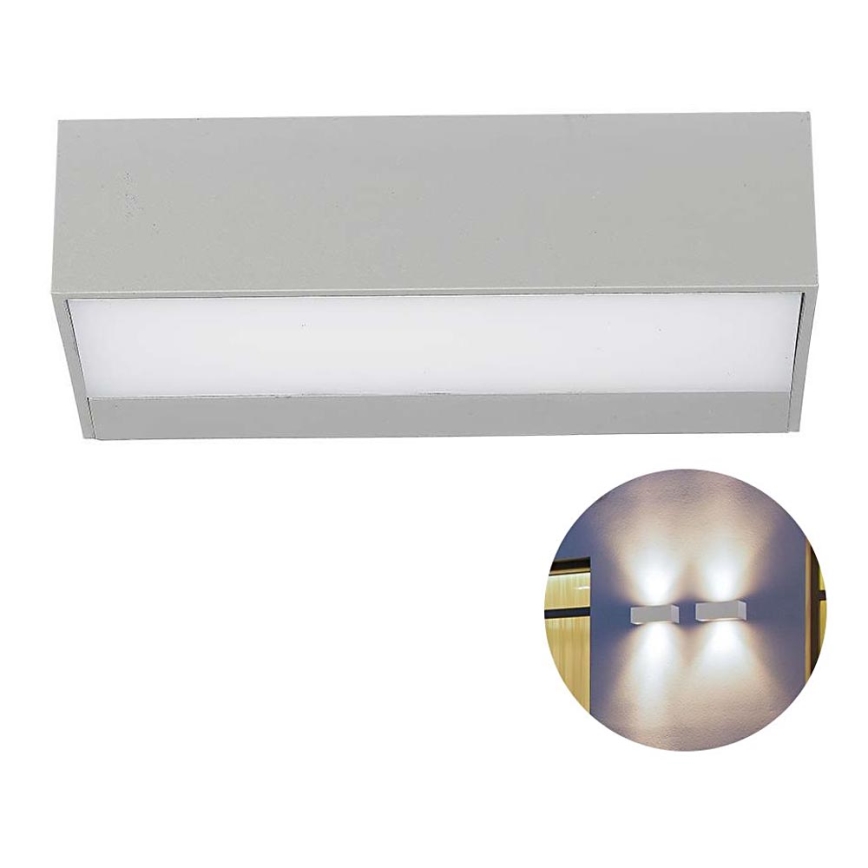 LED Auβen-Wandbeleuchtung LED/9W/230V 3000K IP65