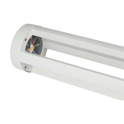 LED Auβenlampe LED/10W/230V 80cm 4000K IP65 weiß