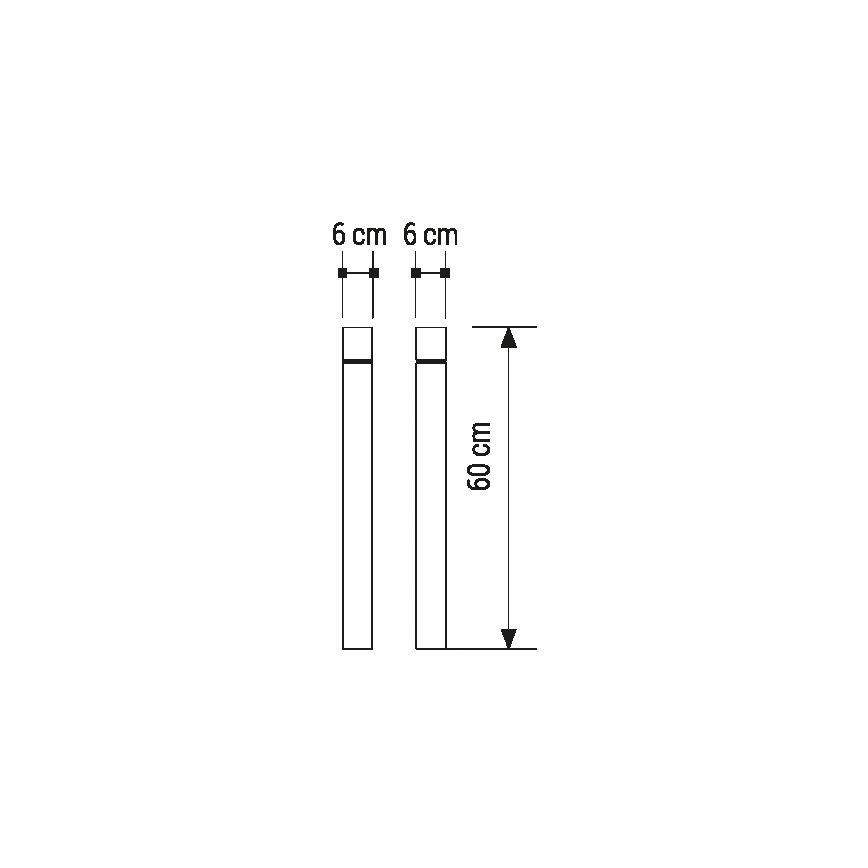 LED Auβenlampe LED/6W/110-240V IP54