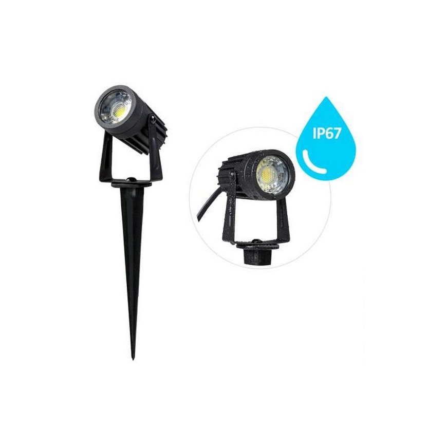 LED-Auβenleuchte LED/3W/230V 4000K IP67 schwarz
