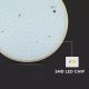 LED-Badezimmer-Deckenleuchte DOME LED/25W/230V IP44 rund
