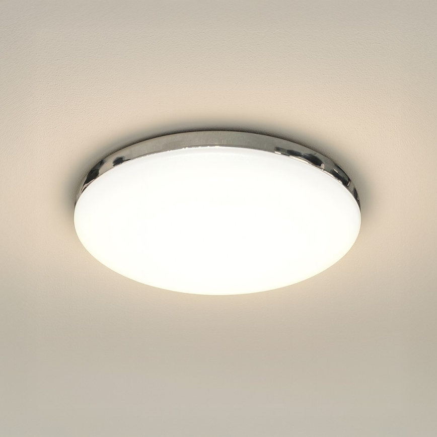 LED-Badezimmer-Deckenleuchte MAYA LED/15W/230V Ø 33 cm IP44 glänzendes Chrom
