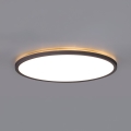 LED Badezimmer-Deckenleuchte NIVERA LED/12W/230V IP54 3000/4000/6000K Ø 22,5 cm Schwarz