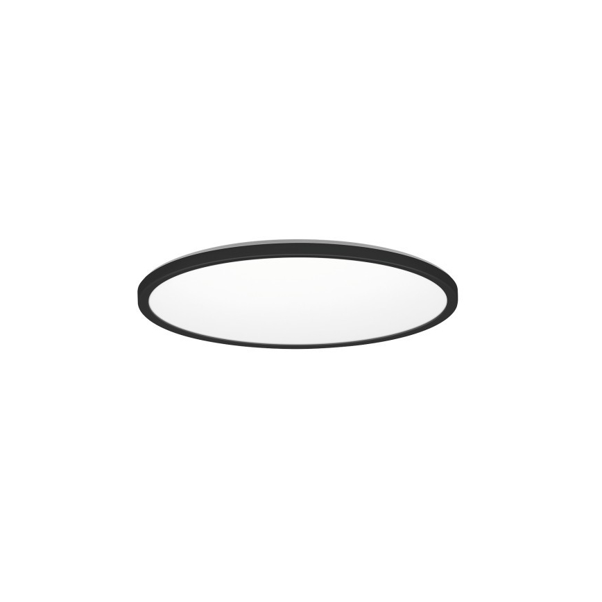 LED Badezimmer-Deckenleuchte NIVERA LED/12W/230V IP54 3000/4000/6000K Ø 22,5 cm Schwarz