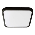 LED Badezimmer-Deckenleuchte SAMSUNG CHIP LED/18W/230V IP44 6500K 25x25 cm schwarz