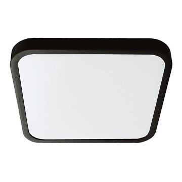 LED Badezimmer-Deckenleuchte SAMSUNG CHIP LED/18W/230V IP44 6500K 25x25 cm schwarz