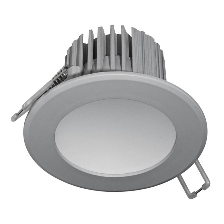 LED Badezimmer Einbauleuchte LED/7W/230V 2800K grau IP44