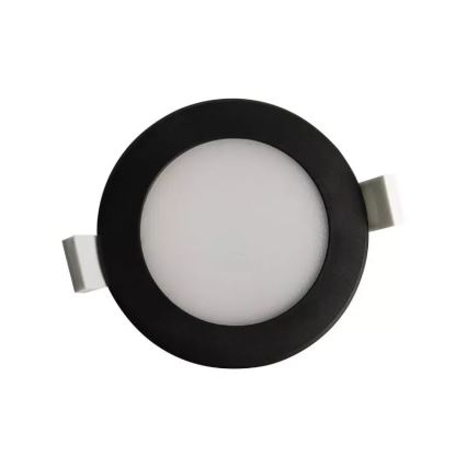 LED-Badezimmer-Einbauleuchte LED/7W/230V 4000K schwarz IP44