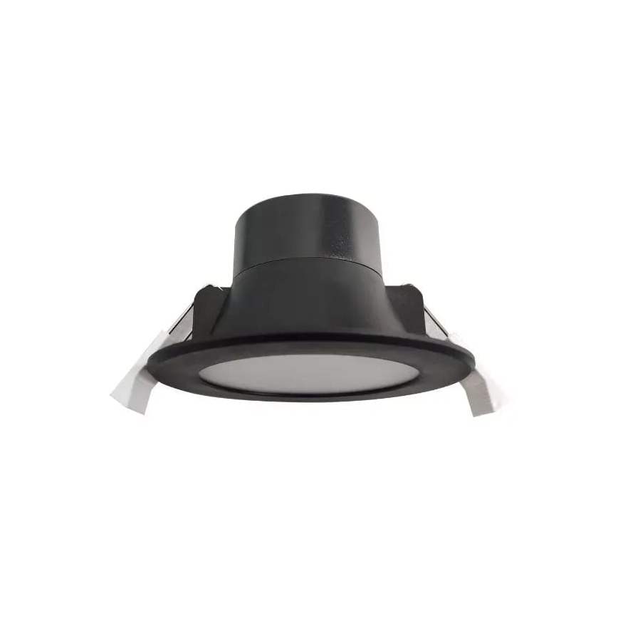 LED-Badezimmer-Einbauleuchte LED/7W/230V 4000K schwarz IP44