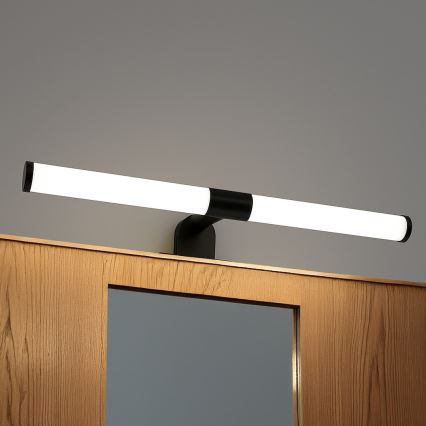 LED-Badezimmer-Spiegelbeleuchtung 2-in-1 APA LED/6W/230V 40 cm IP44 schwarz