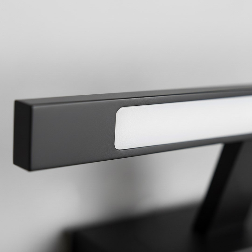 LED-Spiegelleuchte KLIMT für Badezimmer LED/8W/230V 3000/4000/6000K 40 cm IP44 schwarz