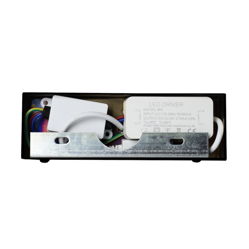 LED-Spiegelleuchte KLIMT für Badezimmer LED/8W/230V 3000/4000/6000K 40 cm IP44 schwarz