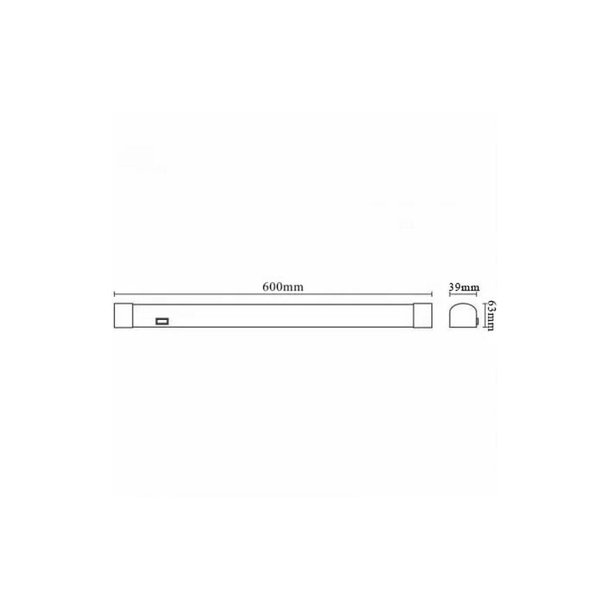 LED-Badezimmer-Spiegelbeleuchtung LED/15W/230V 4000K IP44