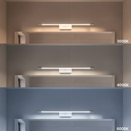 LED-Spiegelleuchte für Badezimmer KLIMT LED/12W/230V 3000/4000/6000K 60 cm IP44 weiß