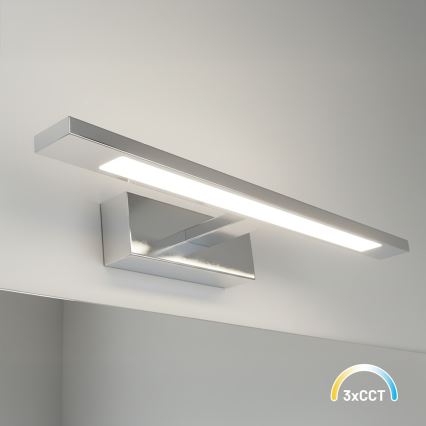 LED-Badspiegelleuchte KLIMT LED/8W/230V 3000/4000/6000K 40 cm IP44 glänzender Chrom