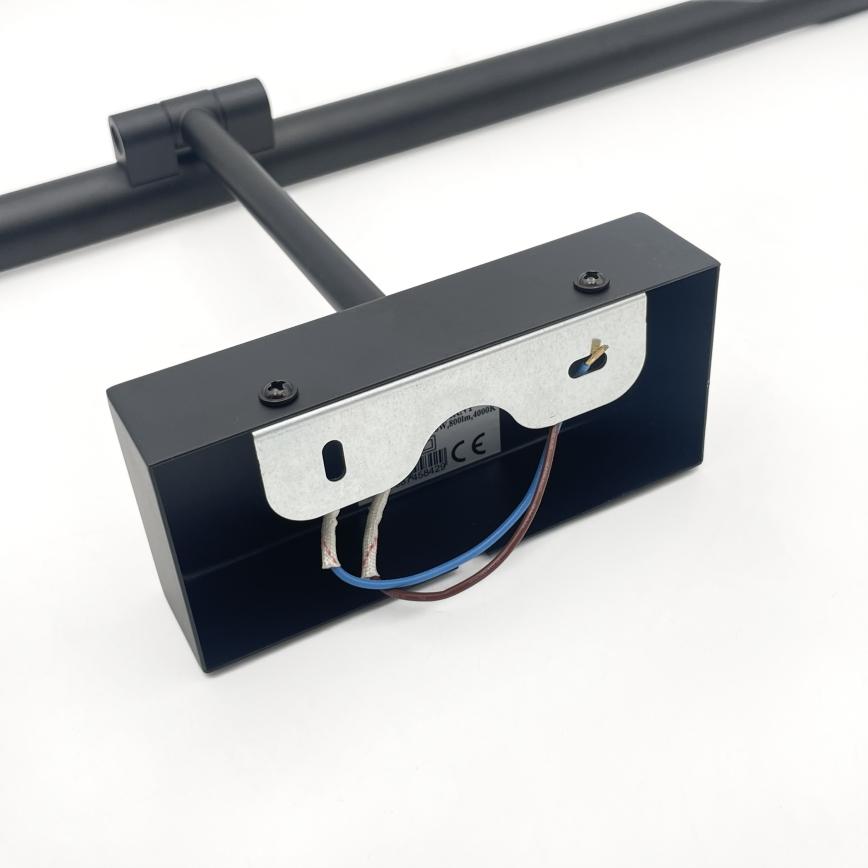 LED-Badezimmer-Spiegelleuchte MIRROR LED/8W/230V 4000K IP44 60 cm schwarz