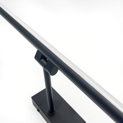 LED-Badezimmer-Spiegelleuchte MIRROR LED/8W/230V 4000K IP44 60 cm schwarz