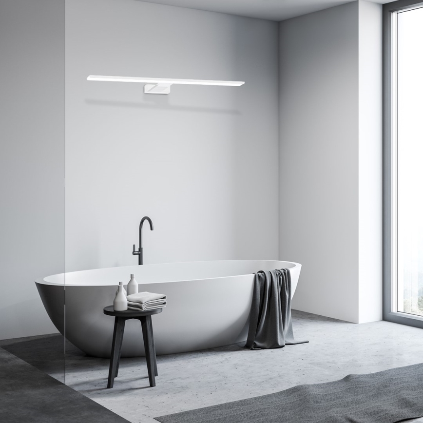 LED Badezimmer-Spiegelleuchte SHINE WHITE LED/15W/230V 80 cm IP44 weiß