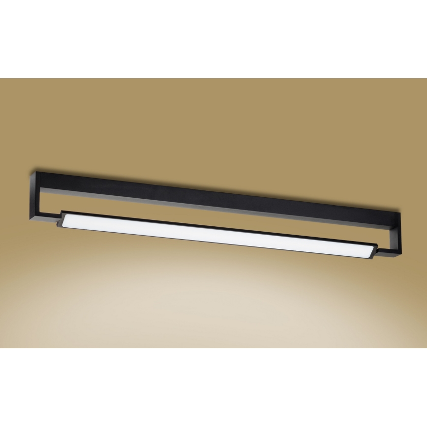LED Badezimmer-Wandleuchte DEKSTER LED/36W/230V IP44 schwarz