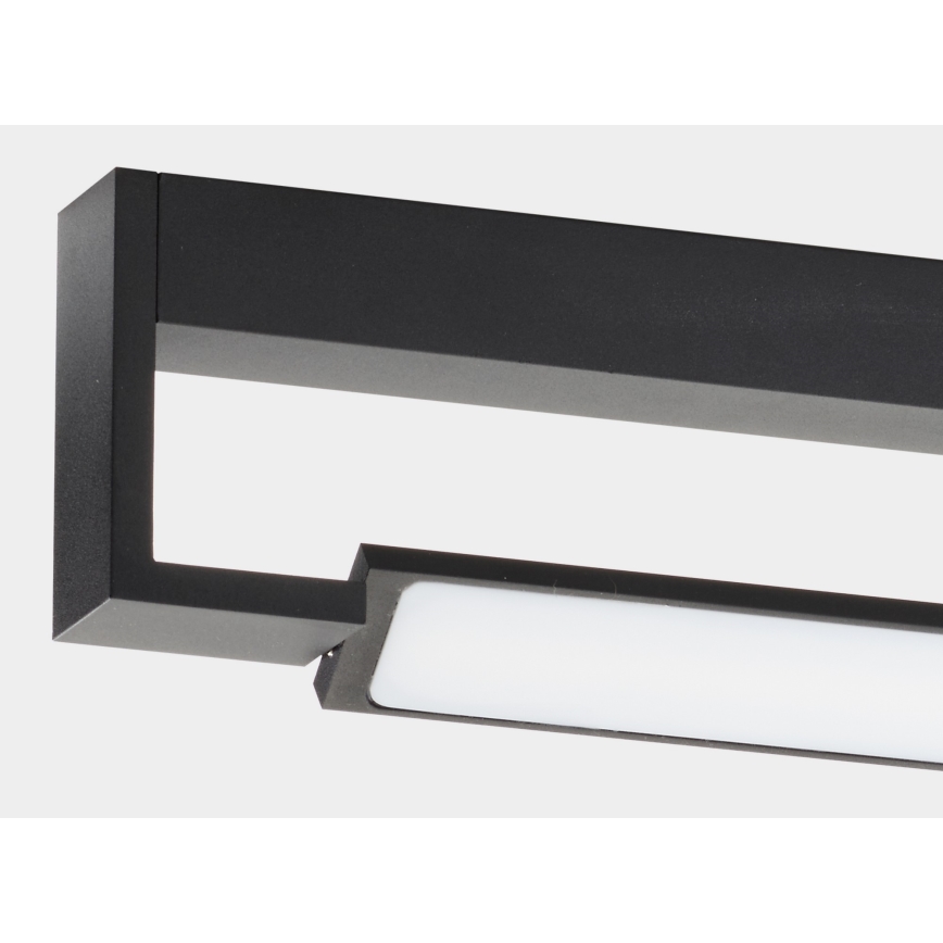 LED Badezimmer-Wandleuchte DEKSTER LED/36W/230V IP44 schwarz