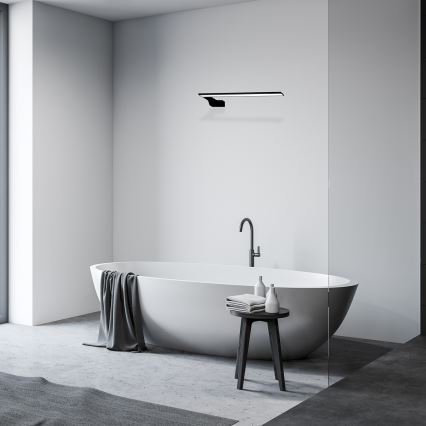 LED Badezimmer Wandleuchte SHINE LED/11W/230V 45 cm IP44 schwarz