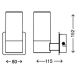 LED Badezimmer-Wandleuchte SPLASH 1xLED/4W/230V IP44