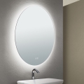 LED Badezimmer-Wandspiegel mit beheizter Oberfläche und Hintergrundbeleuchtung FOCUS LED/25W/230V 3000/4200/6000K Ø 60 cm IP44
