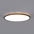 LED-Badezimmerleuchte mit Bewegungs- und Dämmerungssensor NIVERA LED/32W/230V IP54 3000/4000/6000K d 42 cm schwarz + Fernbedienung