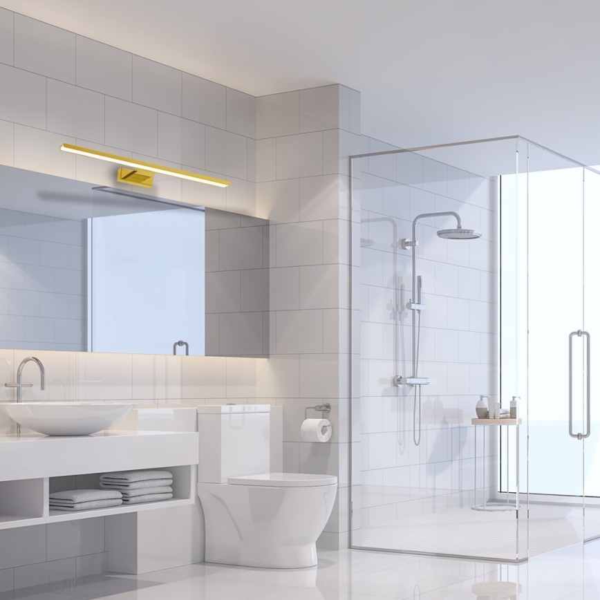 LED Badezimmerspiegel-Leuchte SHINE LED/13,8W/230V 60 cm IP44 gold