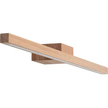 LED Badezimmerspiegelbeleuchtung AQUAVIVA LED/12W/230V 80 cm IP44 Eiche