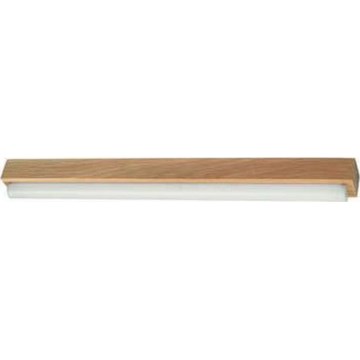 LED Badezimmerspiegelbeleuchtung AQUAVIVA LED/9W/230V 59 cm IP44 Eiche