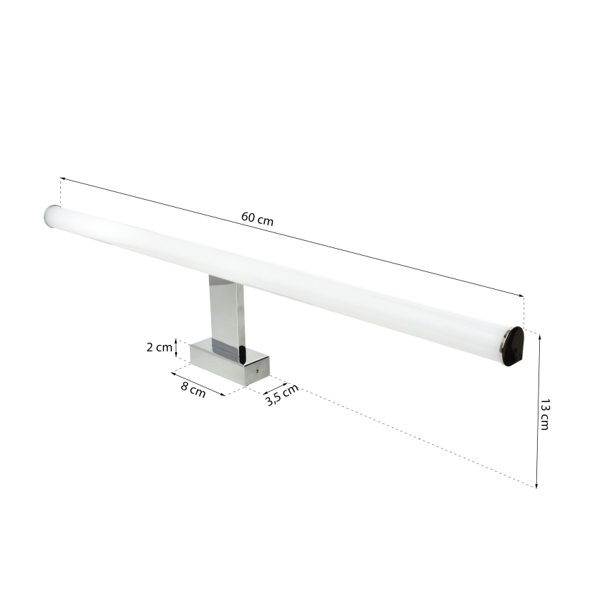 LED Badezimmerspiegelbeleuchtung DUNA LED/13,8W/230V IP44