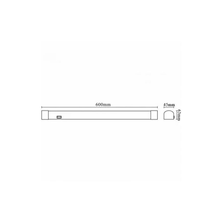 LED Badezimmerspiegelbeleuchtung LED/15W/230V 4000K IP44