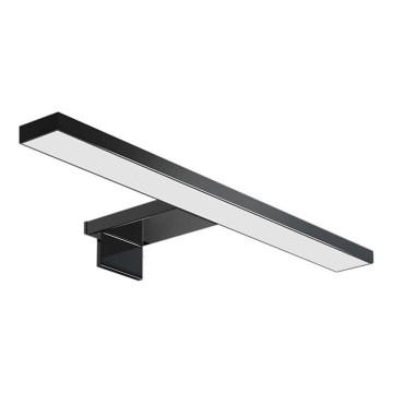 LED Badezimmerspiegelbeleuchtung LED/5W/230V 4000K 30 cm IP44 schwarz