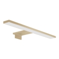 LED Badezimmerspiegelbeleuchtung LED/8W/230V 4000K 50 cm IP44 gold