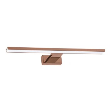 LED Badezimmerspiegelbeleuchtung SHINE LED/13,8W/230V IP44 Roségold