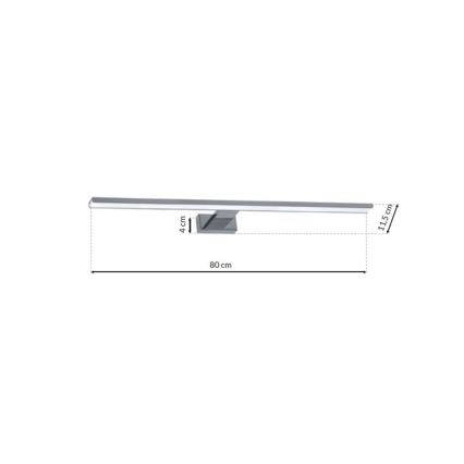 LED Badezimmerspiegelbeleuchtung SHINE LED/15W/230V IP44